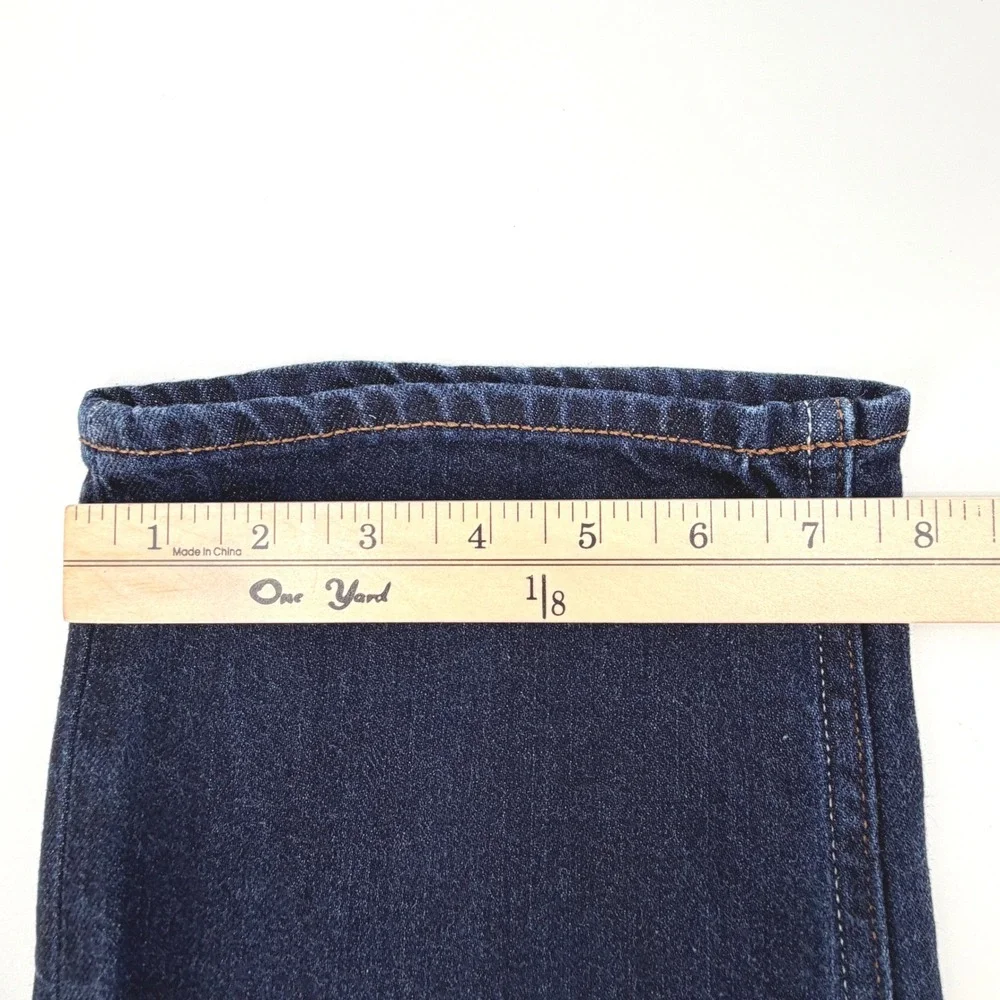 Banana Republic Vintage Straight Jeans Mens 32x34 Dark Indigo Excellent Cotton